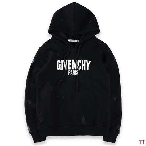 cut hoodie givenchy|Givenchy hoodie for men.